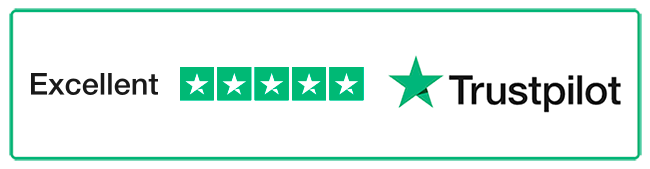 Excellent rating on Trustpilot